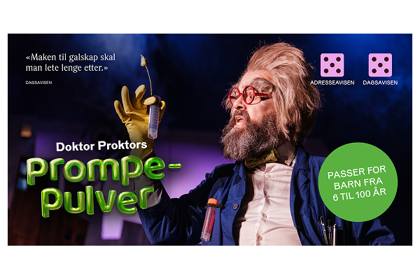 Doktor Proktor reklameplakat