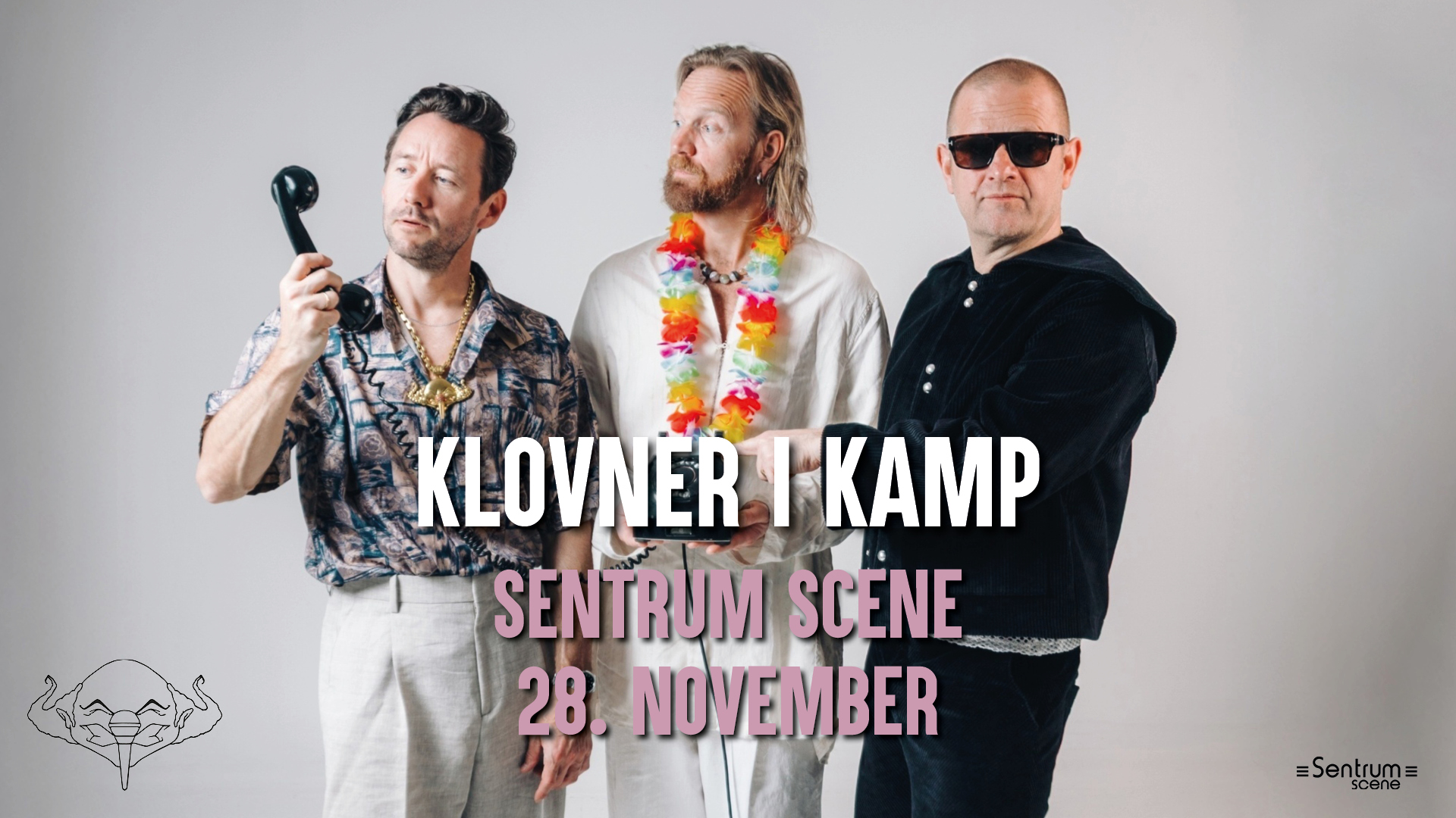 Klovner i kamp - plakat